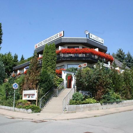 Themen Hotel Terrassen Cafe Bad Münder am Deister エクステリア 写真