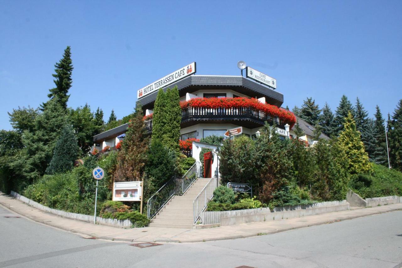 Themen Hotel Terrassen Cafe Bad Münder am Deister エクステリア 写真