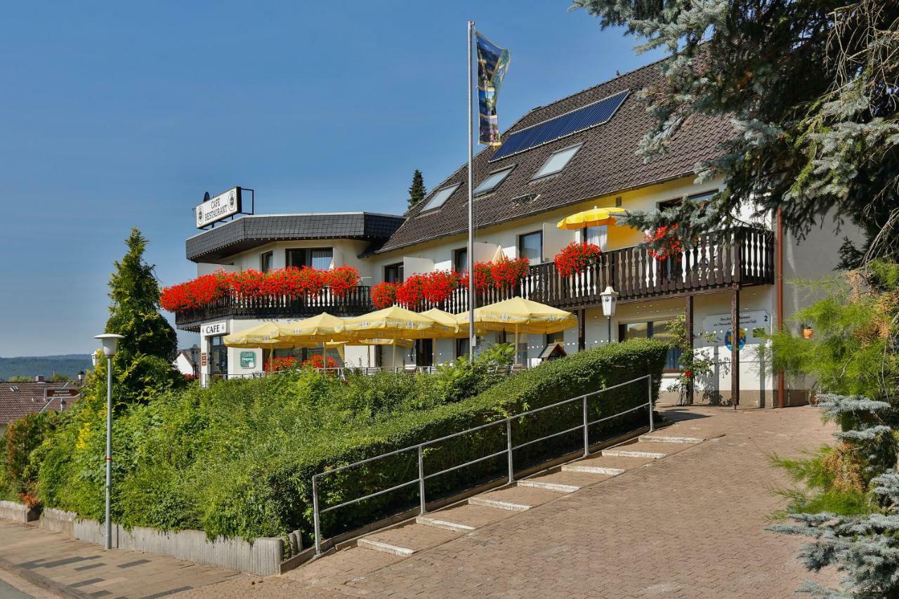 Themen Hotel Terrassen Cafe Bad Münder am Deister エクステリア 写真